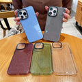 Transparent Lens Flip Stand Phone Case