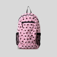 Japanese-style Polka-dot Casual Backpack For Outdoor Use