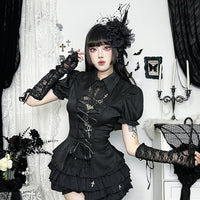 Versatile New Short-sleeve Shirt In A Regal, Court-inspired Style