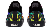 Fashion Printed Couple High Top Canvas Shoes