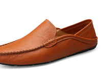 Genuine Leather Casual Cowhide British Soft Bottom Men's Leather Shoes