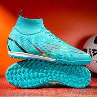 High Top Football Shoes Fly Knit Sock SleevesFootball Shoes