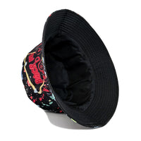 Spring Printed Fisherman Hat Reversible Bucket Hat