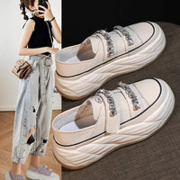 Leisure Sports Comfortable Platform Student Loafers Peas Shoes