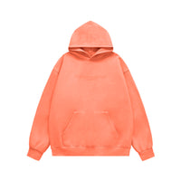 Men's Gel Printing Velvet Padded Hooded Sweatshirt