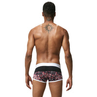 Men's Fashion Breathable Traceless Boxers Printed