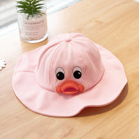 Thin Section Spring Big Brim Baby Fisherman Hat Boy Cute Super Cute Children's Pot Hat