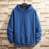 Solid Color Loose Casual Versatile Hooded Sweatshirt