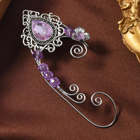 Crystal Creative Ear Clip Female Vintage Earrings