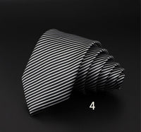 Men's Striped British Gentleman Polyester Fiber Tie
