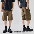 Summer Outdoor Wear Simple Straight Five Points Business Casual Trousers