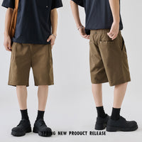 Summer Outdoor Wear Simple Straight Five Points Business Casual Trousers
