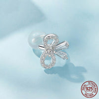 Single Bow Ear Clip Special Fashion Personality Daily