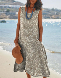 New Style Floral Dress For North American And European Independent Websites