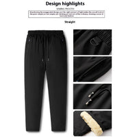 Men's Oversized Cotton Pants Graphene Lambswool