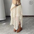 Sweet Girls Layered Vacation-style Maxi Dress