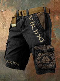 Oversized Cargo Sports Loose Wear-resistant Cropped Casual Pants