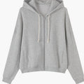 Relaxed Stylish Versatile Zip-up Cardigan Top