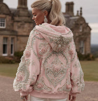 Women's Fashion Casual Printing Hooded Sweater