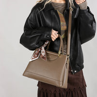 Retro High-end Large-capacity Light-luxury Womens Crossbody Tote Bag