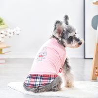 Small Dog Two-legged Warm Teddy Bichon Hiromi Rhombus Top