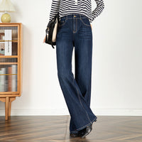 Lengthened New High Waist Slimming Mop Wide Leg Pants Long