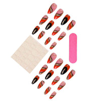 Wear Armor Medium Rhinestone Fake Nail Patch