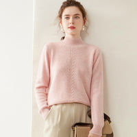 Cashmere Knitted Bottoming Shirt