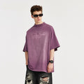 Men's Spring And Summer New Dyed Three-dimensional Printed T-shirt