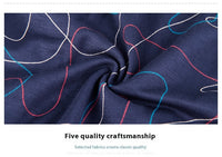 Men's Mid-waist Printed Breathable Shorts