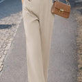 Elegant Womens Suit Pants With Pockets