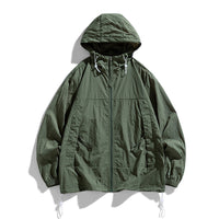 Summer UPF50 Cool Coat Men's Outdoor Simplicity Solid Color
