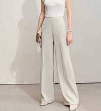 Autumn New High-waisted Straight Wide-leg Yoga Pants