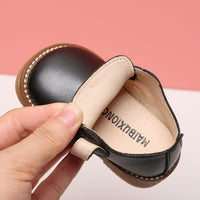 Fashion Temperament Trend Leather Baby Soft-soled Toddler Children's Shoes