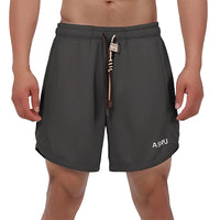 Korean Style Loose Casual Men's High Waist Trendy All-match Sports Style Shorts