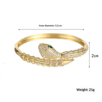 Custom-designed Snake-style Bracelet For Women Copper-plated