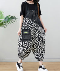 Vintage Suspender Jumpsuit And Leggings
