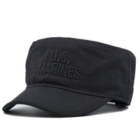 Camouflage military cap flat hat