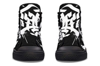 Printed Couple High Top Canvas Shoes