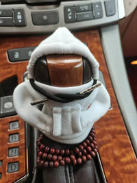 Velvet Car Gear Handle Sleeve Handle Decorative Knob Hoodie Handbrake Cover Hoodie