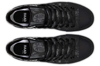 High Top Canvas Shoes For Printing Lovers