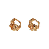 Simple Irregular Metal Earrings For Women