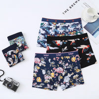 Purified Cotton Men's Underwear Boxer Breathable