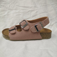 Summer Children's Shoes Boys Cross-border Baby Girls Velcro Non-slip Cork-soled Sandals