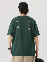 Japanese Minimalist Short Sleeved Men's Summer