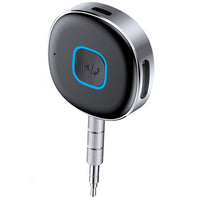 Black Bluetooth Handsfree Receiver Plug And Play 12-24V ABS Material