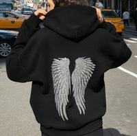 Fashion All-match Solid Color Wings With Paillette Casual Suit