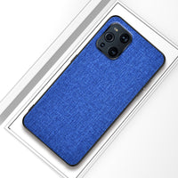 Mobile Phone Case Canvas Pattern Soft Edge Protective Cover Creative Back Shell