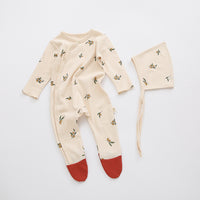 Spring And Autumn New Baby Cotton Footwear Pajamas