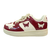 New Small Butterfly Bat Breathable Sneakers